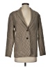 OAK + FORT Houndstooth Tan Blazer Size XXS - photo 1