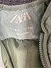 Zara 100% Leather Green Vest Size 6 - 7 - photo 3