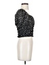 Elodie Black Short Sleeve Blouse Size S - photo 4
