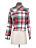 colsie Plaid Red Long Sleeve Blouse Size XS - photo 2