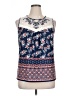 New Directions Blue Sleeveless Blouse Size XL (petite) - photo 1