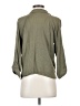 Primark 100% Viscose Green 3/4 Sleeve Button-Down Shirt Size 4 - photo 2