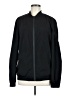 Unbranded 100% Polyester Solid Black Track Jacket Size M - photo 1