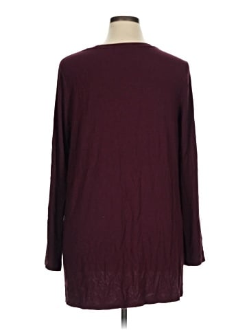 H By Halston Long Sleeve Top (view 2)