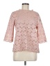 Assorted Brands 100% Cotton Pink 3/4 Sleeve Top Size M - photo 1
