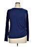 Calvin Klein Blue Long Sleeve Top Size XL - photo 1