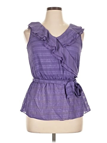 Iz Byer Sleeveless Blouse (view 1)