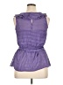 Iz Byer 100% Polyester Purple Sleeveless Blouse Size XL - photo 2