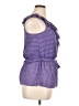 Iz Byer 100% Polyester Purple Sleeveless Blouse Size XL - photo 4