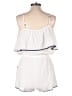 BECCA® by Rebecca Virtue 100% Cotton White Romper Size M - photo 2
