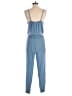 Forever 21 Solid Blue Jumpsuit Size S - photo 2