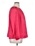 INC International Concepts Pink Long Sleeve Blouse Size 1X - photo 4