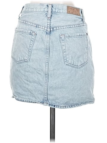 7 For All Mankind Denim Skirt (view 2)
