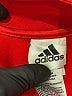 Adidas 100% Polyester Red Track Jacket Size 7 - photo 3