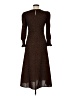 MNG Animal Print Brown Casual Dress Size 8 - photo 2