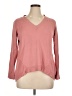 Roz & Ali Pink Pullover Sweater Size XL - photo 1