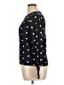 Roz & Ali Polka Dots Blue Pullover Sweater Size XL - photo 5