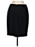 Halogen Solid Black Formal Skirt Size 6 (petite) - photo 2
