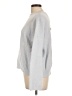 Point Sur Solid Gray Pullover Sweater Size L - photo 5