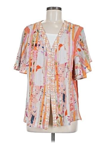 Floreat Short Sleeve Blouse (view 1)