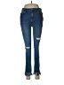 Free People Hearts Blue Jeans Size 29 waist - photo 1