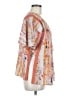 Floreat Orange Short Sleeve Blouse One size - photo 4