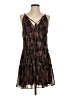 Drew 100% Polyester Paisley Black Cocktail Dress Size XS - photo 1