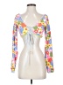 Unbranded White Long Sleeve Blouse Size XXS (estimated) - photo 1