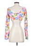 Unbranded White Long Sleeve Blouse Size XXS (estimated) - photo 2