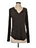 CAbi Gray Long Sleeve Top Size S - photo 1