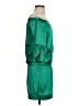 Bebe 100% Silk Green Cocktail Dress Size XS - photo 4
