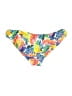 MILLY Cabana Tropical White Swimsuit Bottoms Size L - photo 2