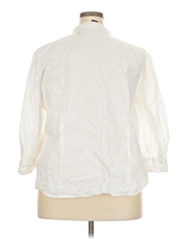 Spense 3/4 Sleeve Button-Down Shirt (view 2)