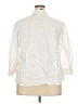 Spense Ivory 3/4 Sleeve Button-Down Shirt Size 3X - photo 2
