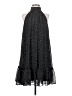 Just... Taylor 100% Polyester Polka Dots Black Cocktail Dress Size 4 - photo 1