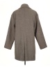 Avec Les Filles 100% Polyester Gray Coat Size M - photo 2