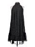 Just... Taylor 100% Polyester Polka Dots Black Cocktail Dress Size 4 - photo 2