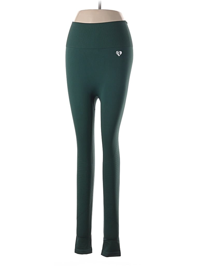 Pre-owned Women's Best Active Pants In Green