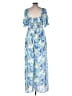 Bucketlist 100% Polyester Blue Jumpsuit Size L - photo 2