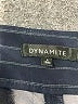 Dynamite Stripes Black Dress Pants Size 8 - photo 7