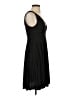 Soprano Solid Black Cocktail Dress Size S - photo 4