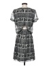 Madewell 100% Polyester Paisley Gray Casual Dress Size 2 - photo 2