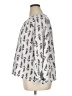 Ann Taylor LOFT Outlet 100% Polyester White 3/4 Sleeve Blouse Size XL - photo 5