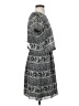 Madewell 100% Polyester Paisley Gray Casual Dress Size 2 - photo 4