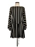 Ann Taylor LOFT 100% Polyester Stripes Black Casual Dress Size XS - photo 1