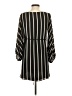 Ann Taylor LOFT 100% Polyester Stripes Black Casual Dress Size XS - photo 2