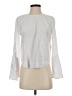 Leith White Long Sleeve Blouse Size S - photo 1