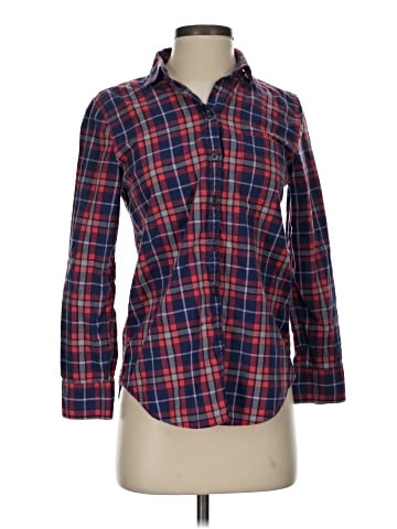 J.Crew Factory Store Long Sleeve Button-Down Shirt (view 1)