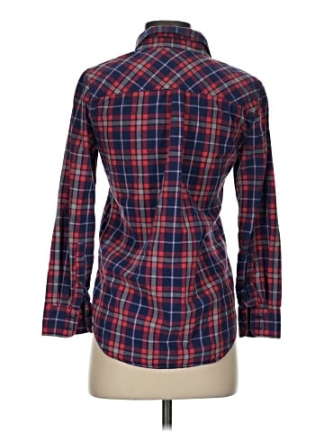 J.Crew Factory Store Long Sleeve Button-Down Shirt (view 2)