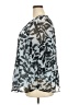 Q&A 100% Polyester Gray 3/4 Sleeve Blouse Size 2X - photo 5